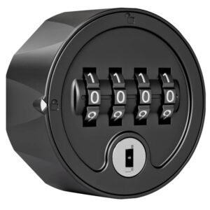 GoCode GC738 Premium Combination Lock with Auto-Scramble Dials | Private Mode
