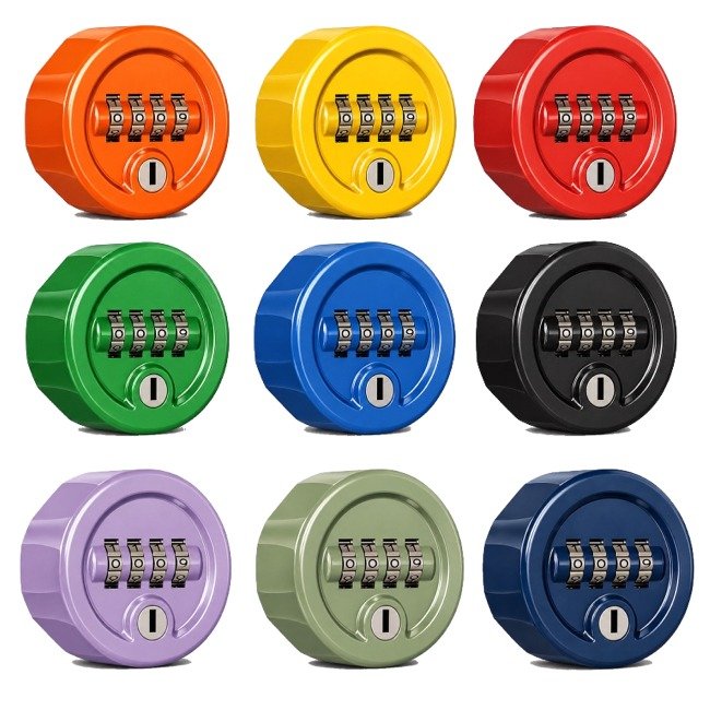 Dom Ronis Picto P4 mechanical 4 dial combination lock. made in any ral colour