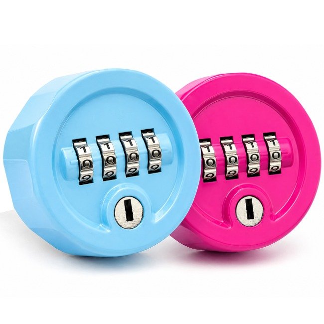Dom Ronis Picto P4 mechanical 4 dial combination lock. made in any ral colour